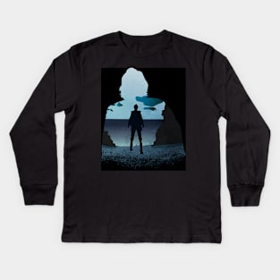 Light meets Dark Kids Long Sleeve T-Shirt